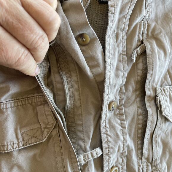 EOTAC Operator Grade Men’s M Tactical Shirt Khaki Vented Back Concealed Carry Ut - Picture 4 of 14